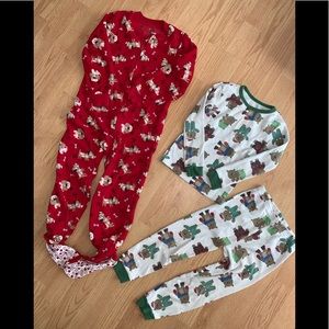 4t kid pajamas lot